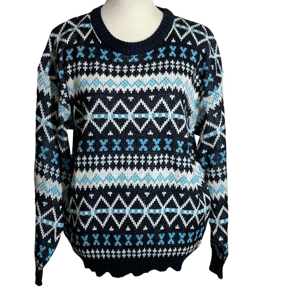 Vintage George Valenhan Mens Sweater Sz L